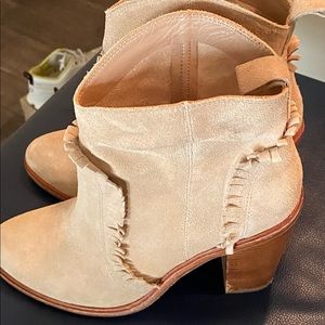 Joie beautiful suede booties